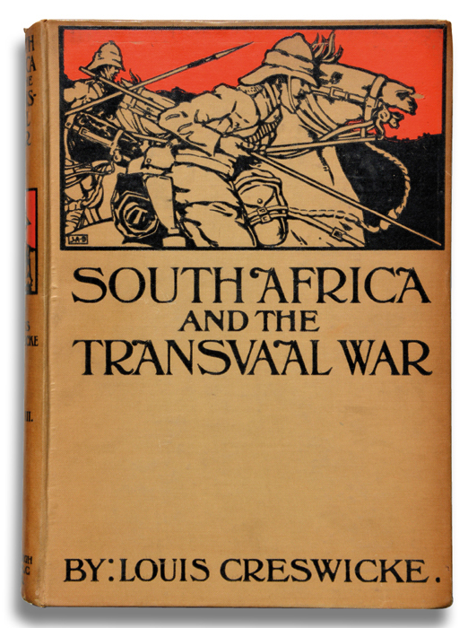 Creswicke south africa boer war transvaal buch book